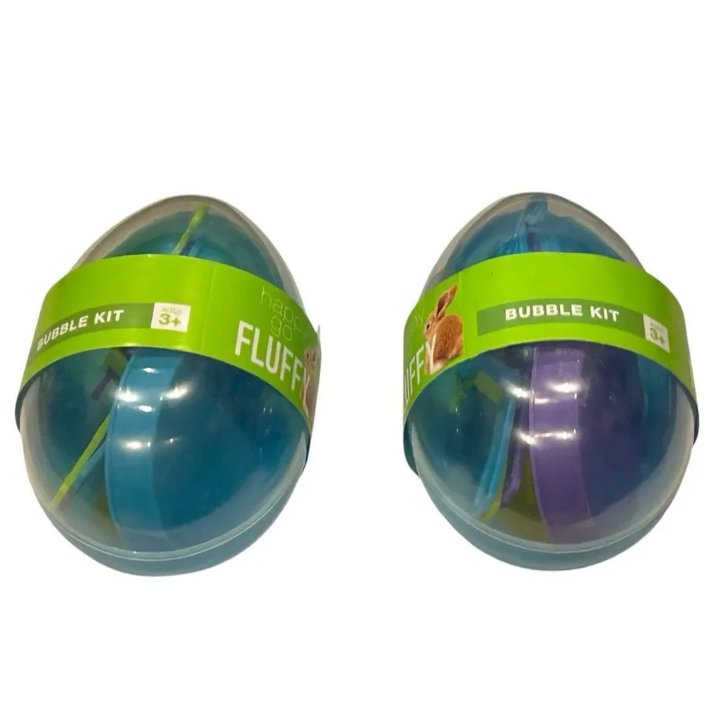 Easter Party Favors for Boys Bunny Jumpers Spinning Top Wall Crawlers Bubble Kit